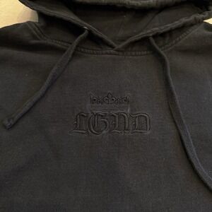 LGND‎ Supply Co Hoodie Black Friday Men's Large LGND Embroidered Heavyweight